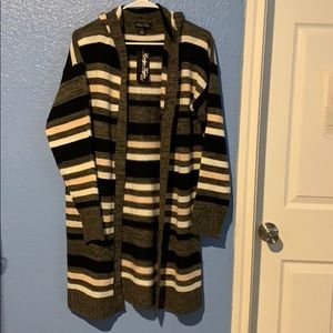 Long striped sweater NWT